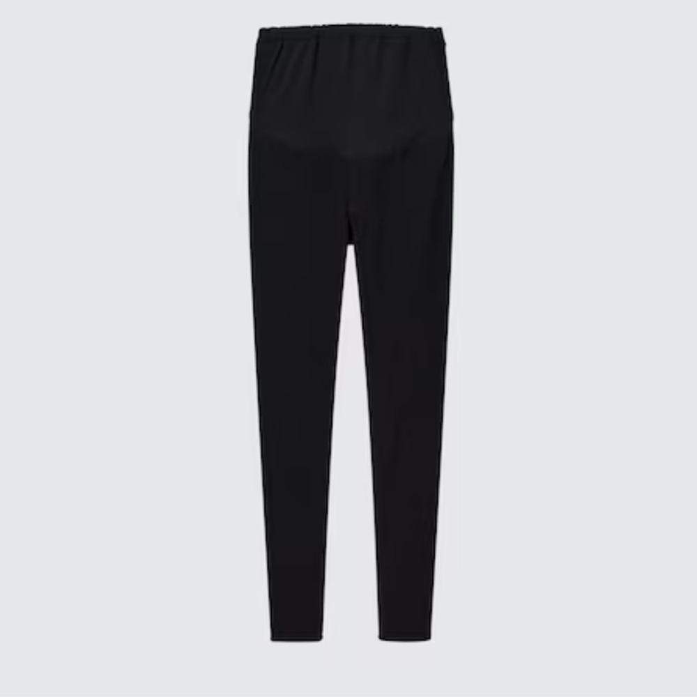 Uniqlo maternity denim leggings black